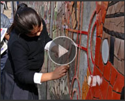 Vecinos de Lota comenzaron a construir el mural más grande de Chile