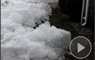 Captan "tsunami de hielo" en Canadá